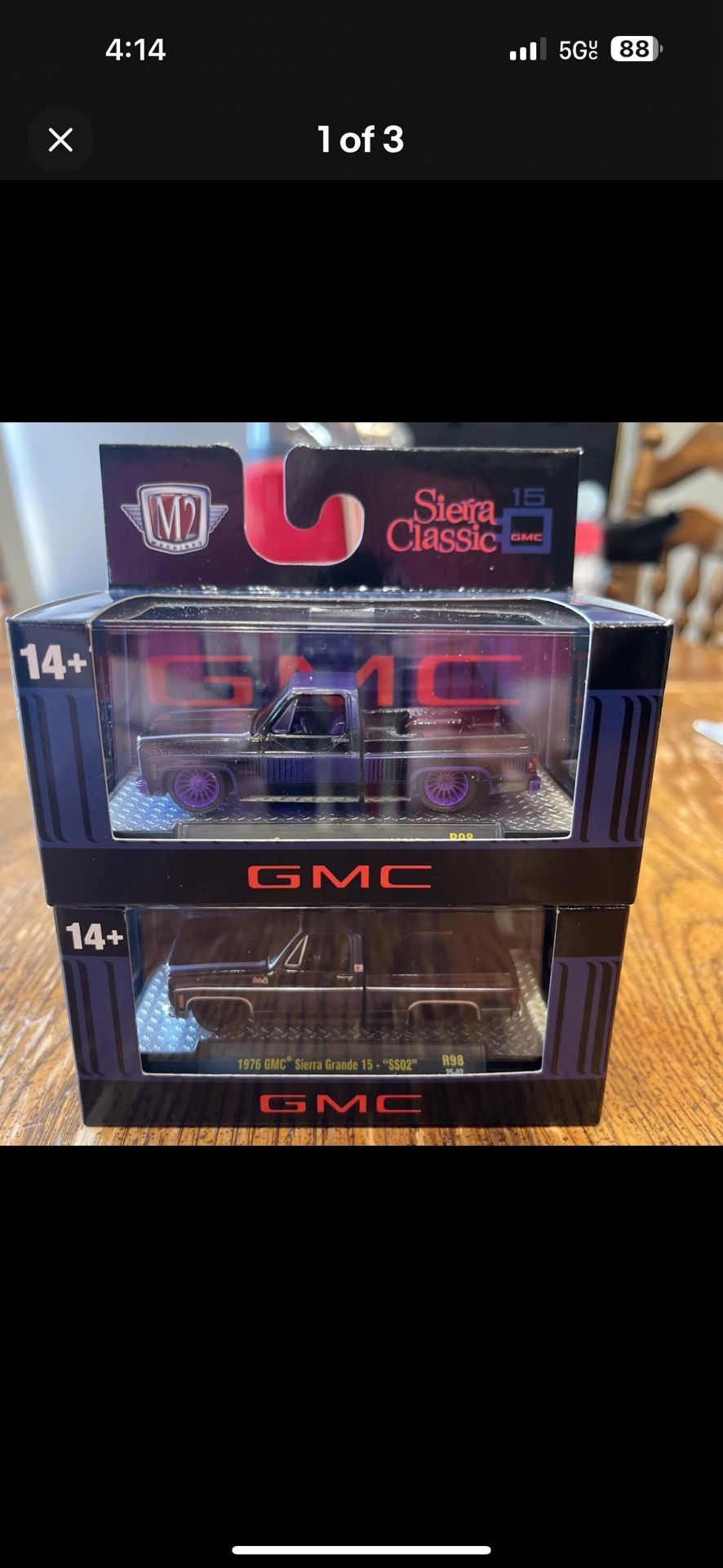 M2 Hot Wheels Trucks