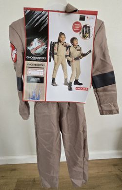 For Sale: 
Brand New Never Worn Still with Tags Ghostbusters Frozen Empire size Medium (7-8) with inflatable proton pack and wand