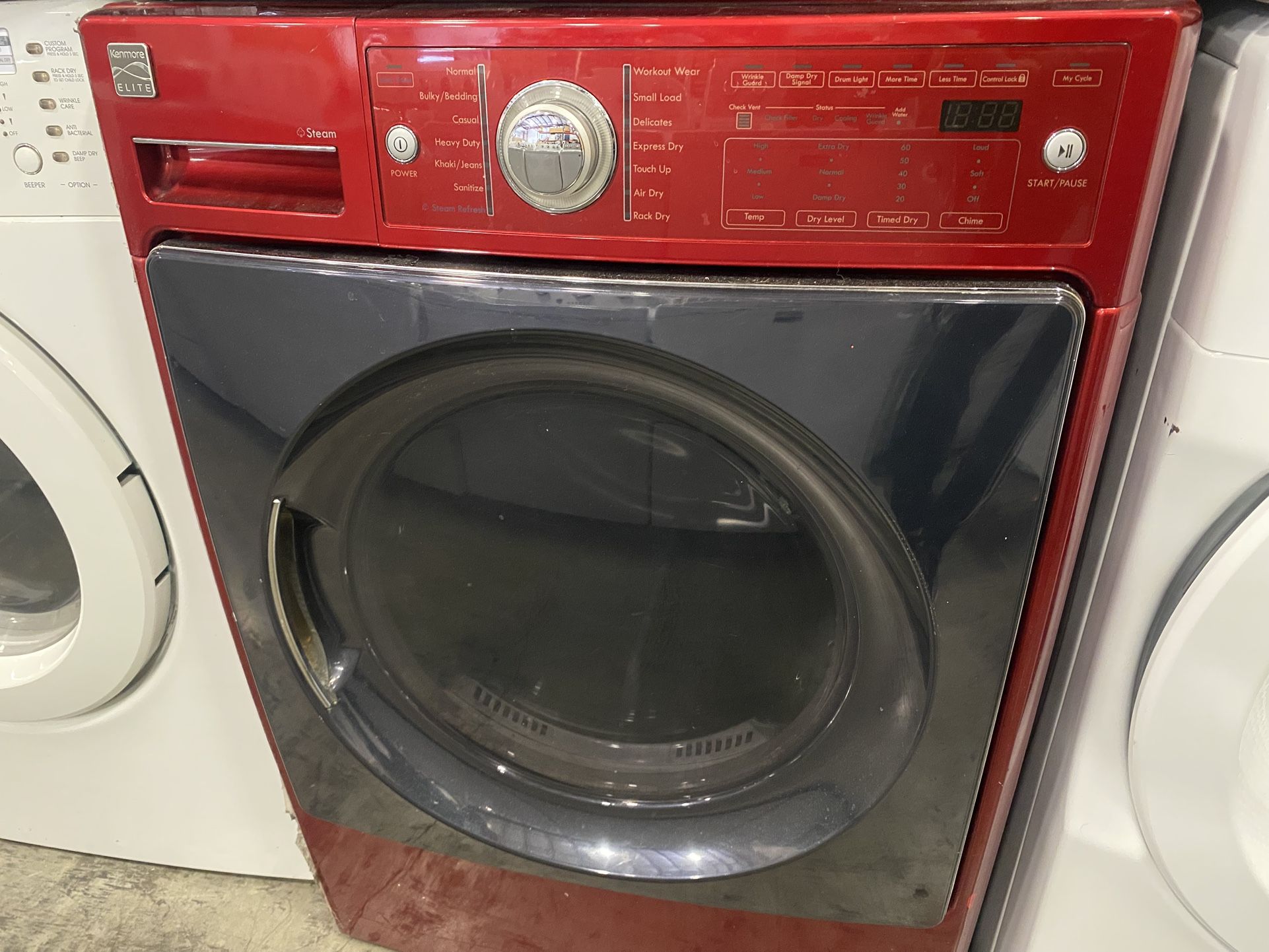 DRYER DRYERS ELECTRIC GAS FRONT TOP LOADS FREE WARRANTY ATTACHMENTS DELIVERY ETC.
