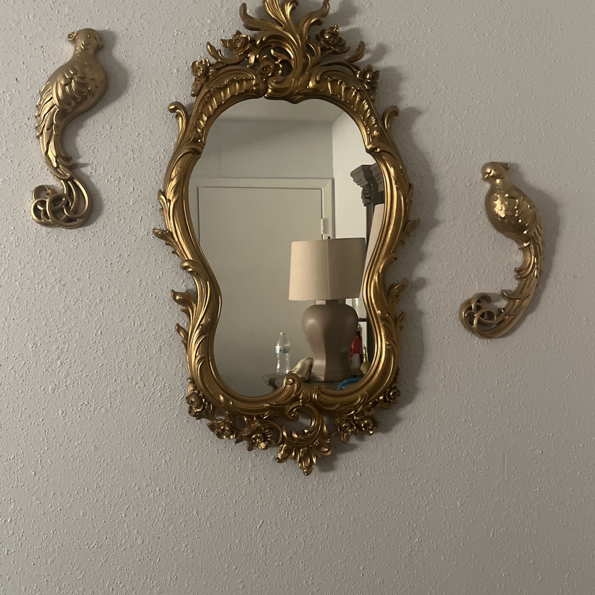 Mirror And Peacocks 60$