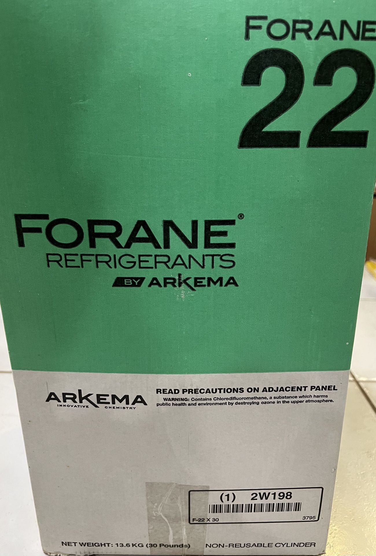 Forane 22 R22 Refrigerant For HVAC Systems for Sale in Hoffman Estates