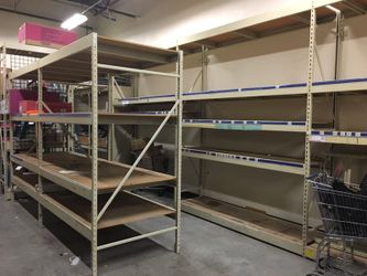 Bulk storage shelving