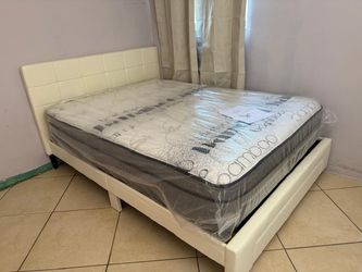 NEW MATTRESS FULL SIZE PILLOW TOP WITH BOX SPRING