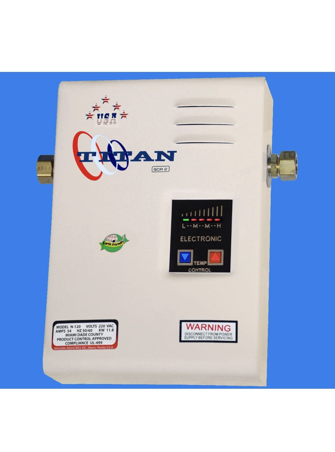 Titan Tankless Water Heater SCR2 Model N-120, N100, N85 Brand New, Free Shipping 