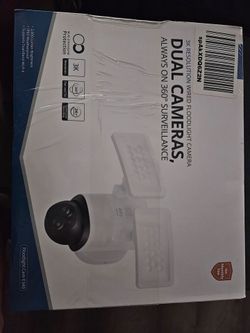 Eufy dual security cameras - wired