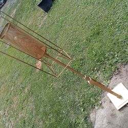 Art Deco Microphone Brass Lamp