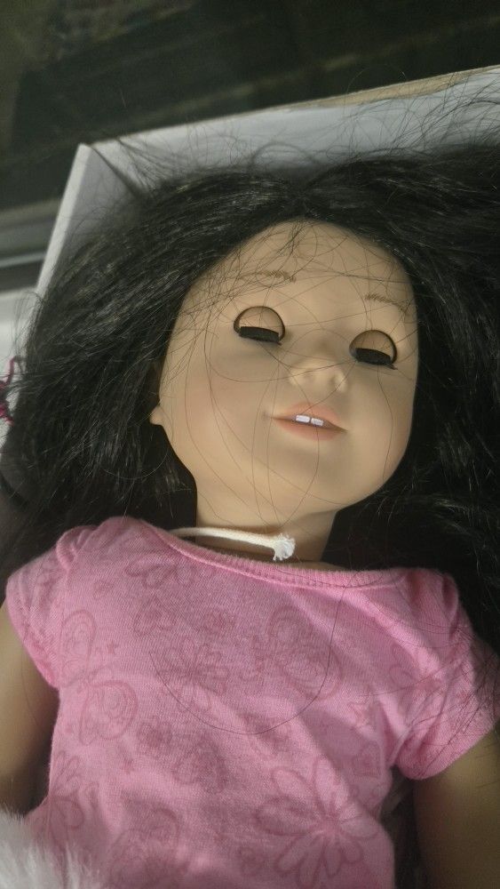 American Girl Doll Includes Box And Clothes