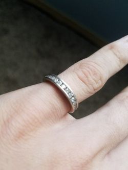 10KT Sliver Gold 1/2 CTTW Ring