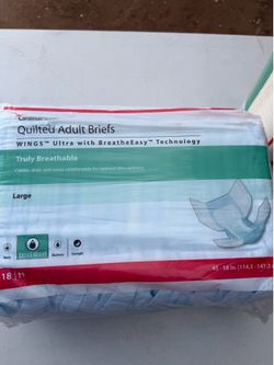 Adult quilted Large wing briefs men/ women