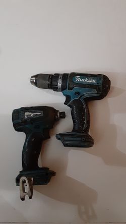Makita impact 18 v & hammer drill 18 v.