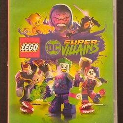 LEGO DC Super villains - Nintendo Switch 2018 CIB W MANUAL TESTED