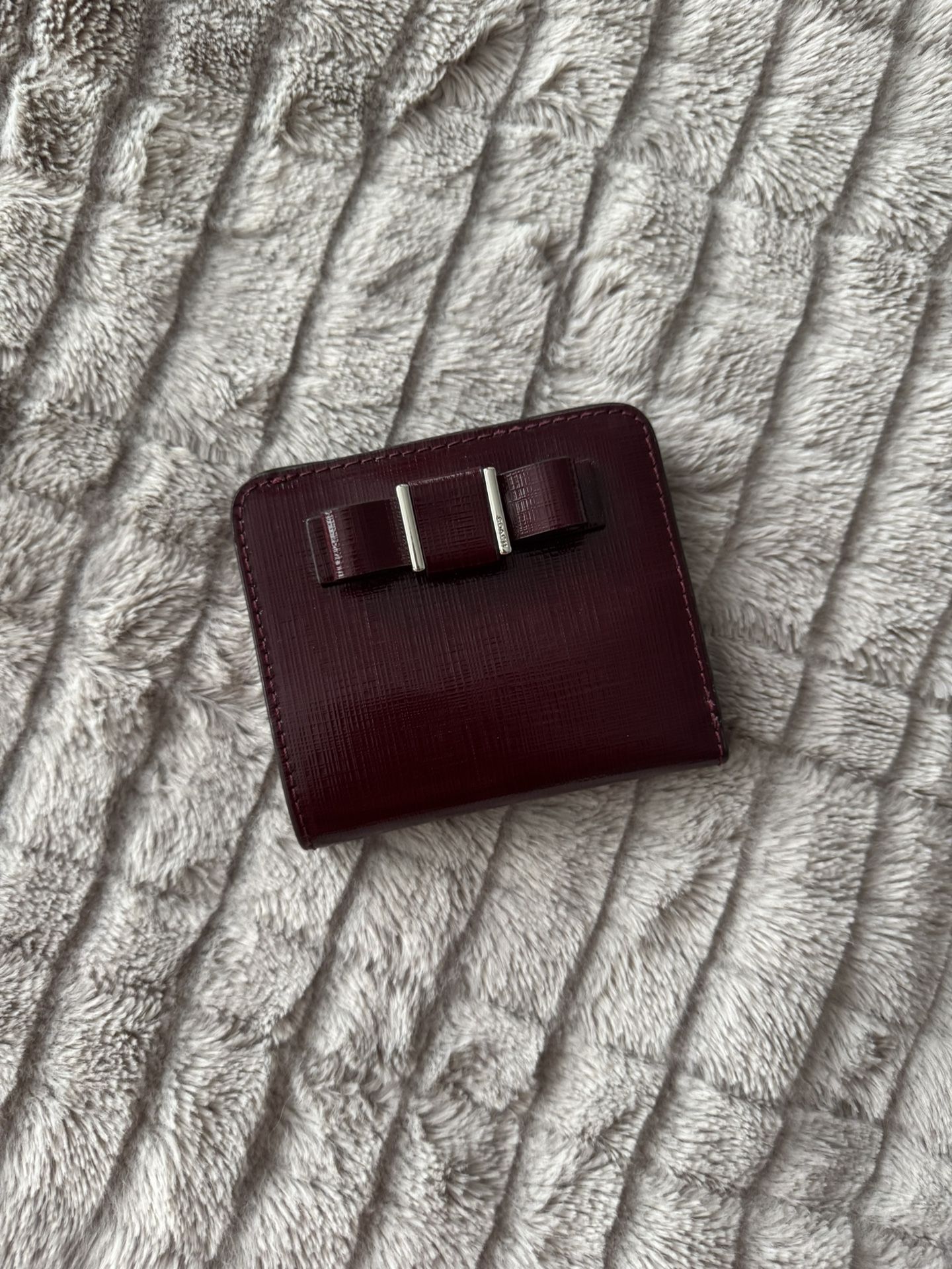 Coach Burgundy Wallet