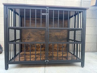 42”-31”Large Heavy-Duty Dog Crate Furniture Table