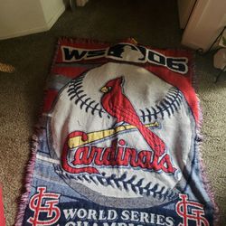 Stl  Cardinals Blanket
