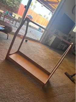 Montessori style hanging rack