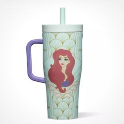 Ariel Stainless Steel Cruiser Cup with Straw by Corkcicle – The Little Mermaid