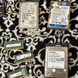 Drives And Ram Sticks