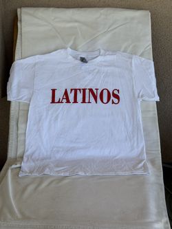 Latinos White T-Shirt