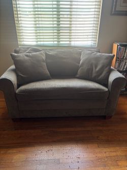 Couch with bed