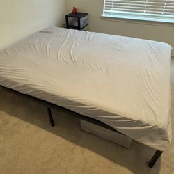 Ikea Morgedal Queen Mattress With Bed Frame