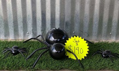 Set of 3 Spiders 🕷️