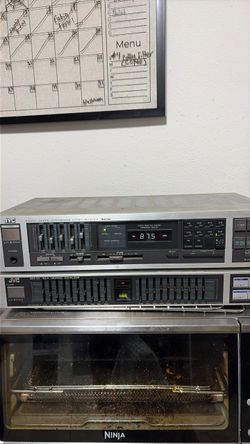 JVC R-K200 Stereo Receiver and SEA-33 Graphic Equalizer