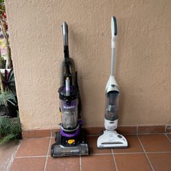 (2) Vacuum Cleaners, Eureka And Shark $75 For Both