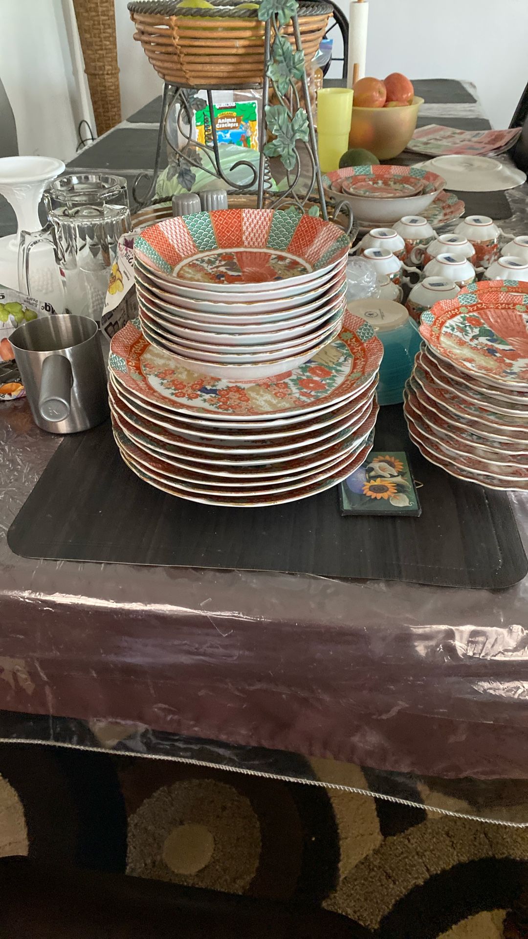 Juego De Vajilla De 50 Piesas De Porcelana China Muy Elegante Marca Es