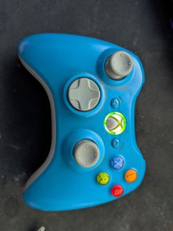 Xbox 360 Artic Blue Wireless Controller