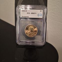 Sacagawea 2003-D ICG MS67+