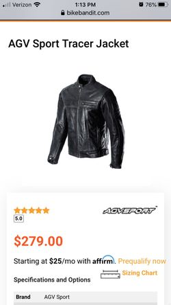 AGV motorcycle jacket (small 38-42) *cafe racer * Harley Davidson *