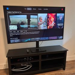 60” LG smart LED TV with TV stand