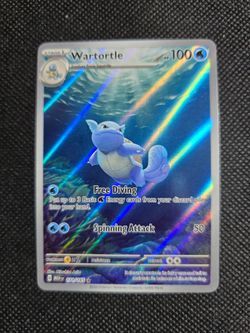 Wartortle Holo Pokémon Card 171/165 MEW