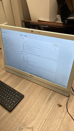 Dell all in one AMD A6 7the gen 8gb ram 256zgbb SSD ein 11