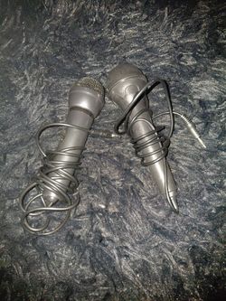 Two mini microphones