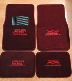 Monte carlo 2024 ss floor mats