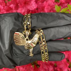 Mexican Gallo Gold Plated