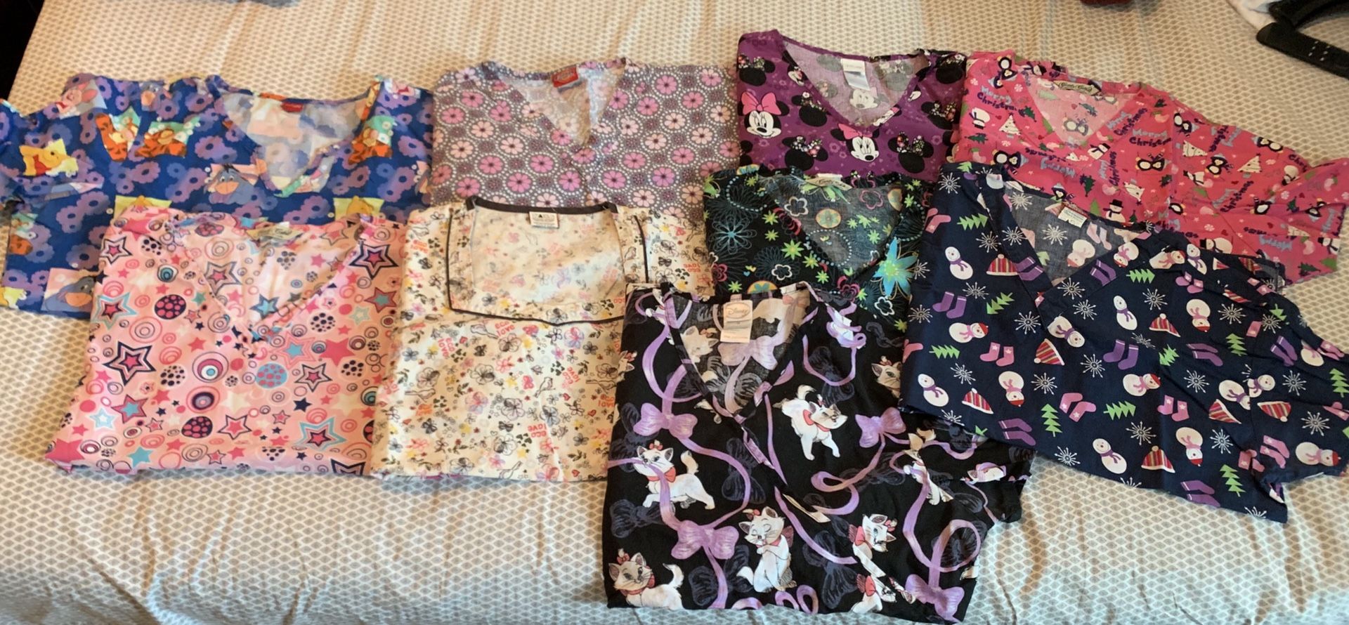 Scrub tops $10 EACH