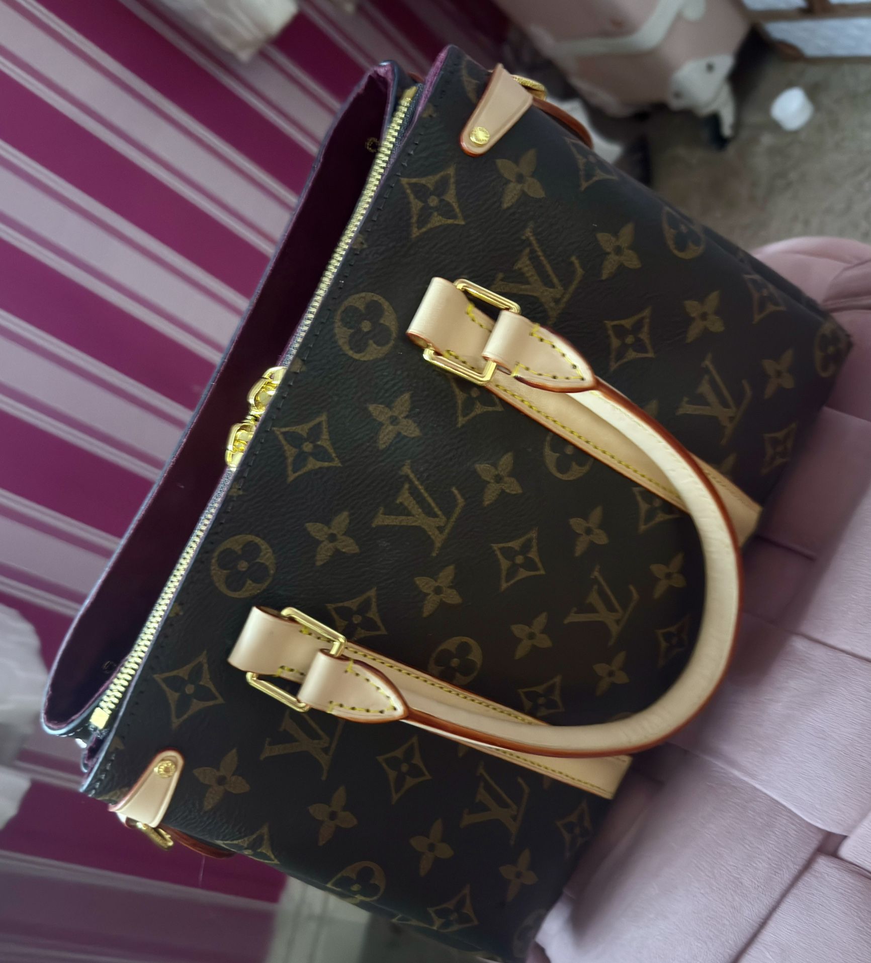 Louis Vuitton Monogram Souffle BB 2WAY