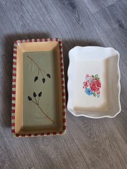2  contenedores de ceramica