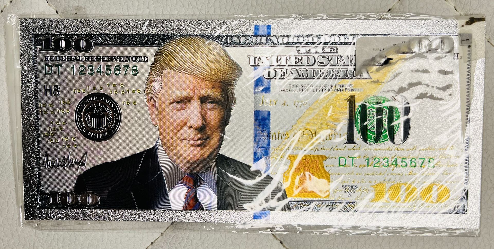 Collectible Donald Trump 100$ Bill