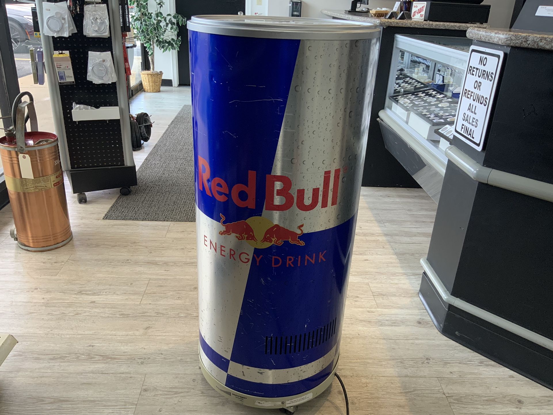 Red Bull Energy Drink Can Display Fridge/cooler