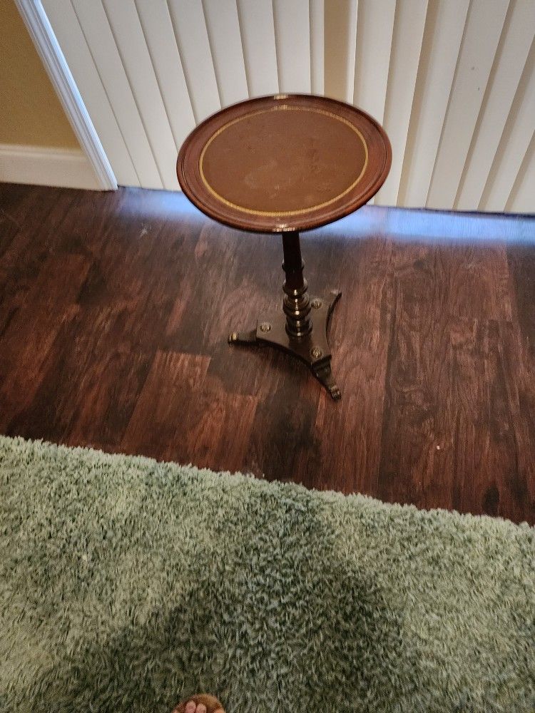 Small Wooden Table Vintage Over 60 Yrars Old