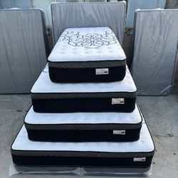 Full Size Mattress Pillow Top 12” Thick. 💖 All Sizes Available 💖 Delivery Available. 💖 New Mattress