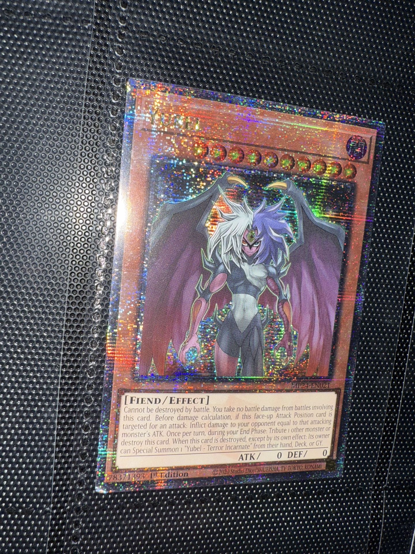 Quarter Century Secret Rare Yubel