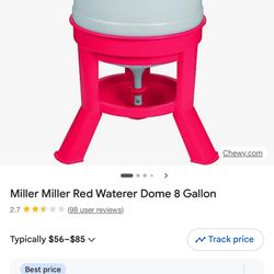 8 Gallon Dome Chicken Water Dispenser