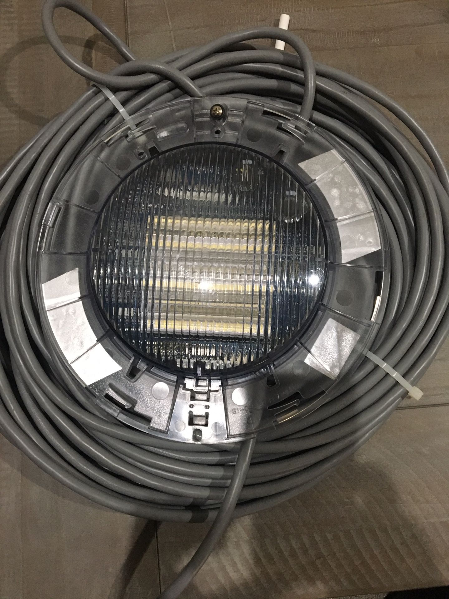 Hayward LPLUS11100 Universal CrystaLogic White LED Pool Light, 300-Watt, 100-Foot Cord