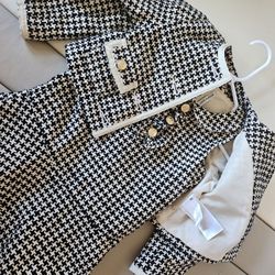 Janie and Jack Tweed Jacket & Dress Set