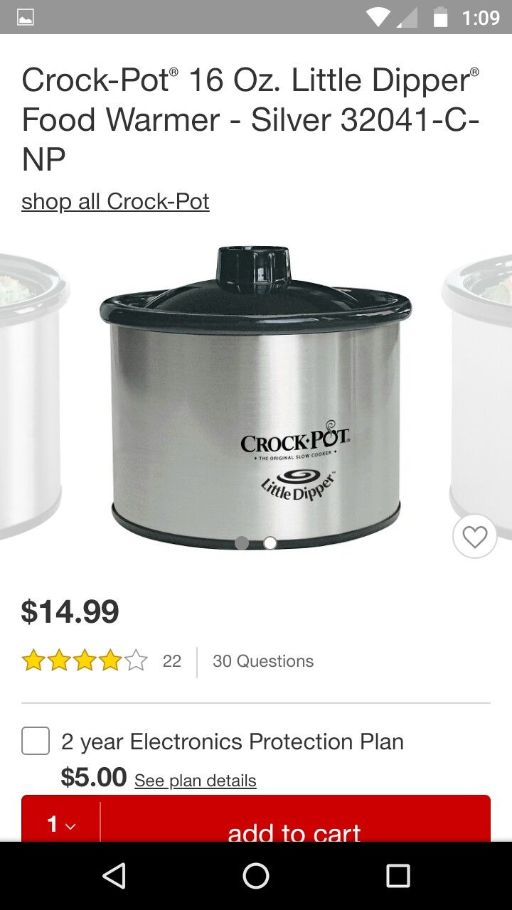 Crock Pot Little Dipper