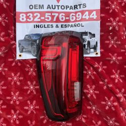 2019 2023 GMC Sierra Denali Left driver side LED Taillight 